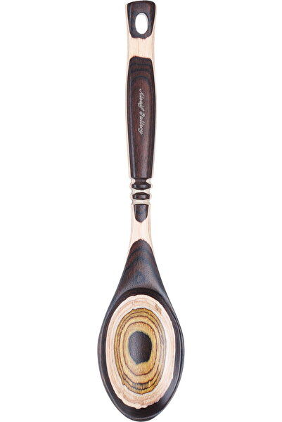 Generic Al Saif Gallery Wooden Spoon, 30.5 x 6.5 x 1.5 cm - Brown