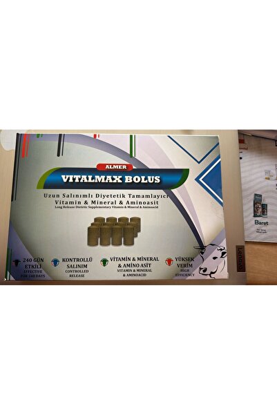 almer Vitalmax Bolus Uzun Salınımlı Diyetetik Tamamlayıcı 1 adet