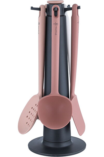 Generic Al Saif Gallery Silicone Cooking Spoon Set, 6 Pieces - Kashmir