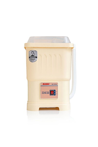 Generic غسالة ملابس أطفال أساسية Bw-555Kn، سعة 1.2 كجم، 20 لترًا - بيج
