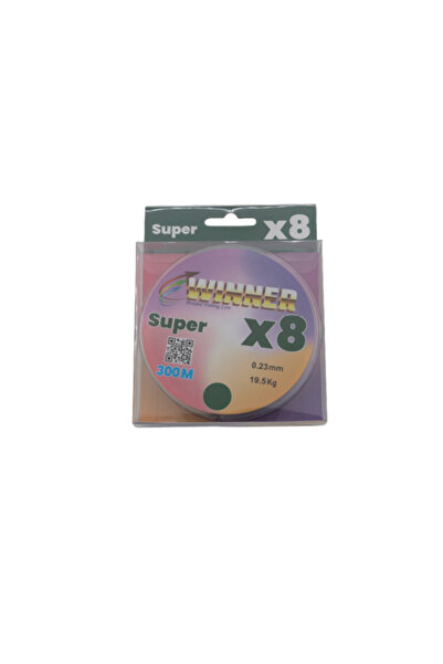 WINNER SUPER 8X YEŞİL 300MT MKR İP MİSİNA
