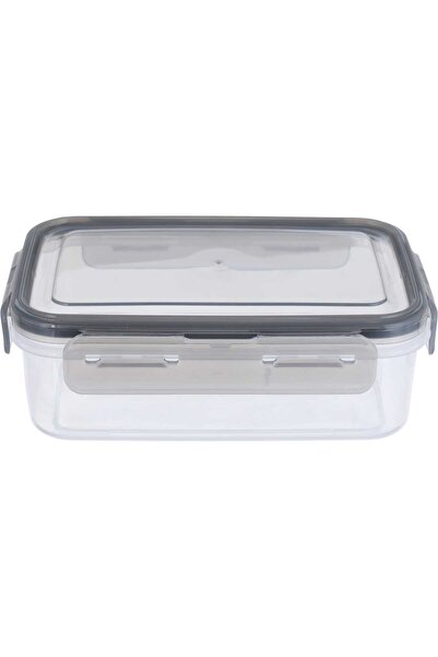 Generic Al Saif Gallery Plastic Food Container with Lid, 850 ml, 18x12x6 cm, ...