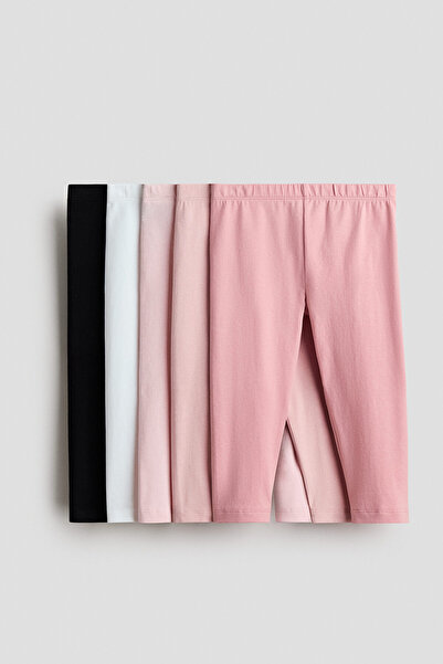 H&M 5'li Pamuklu Kapri Tayt
