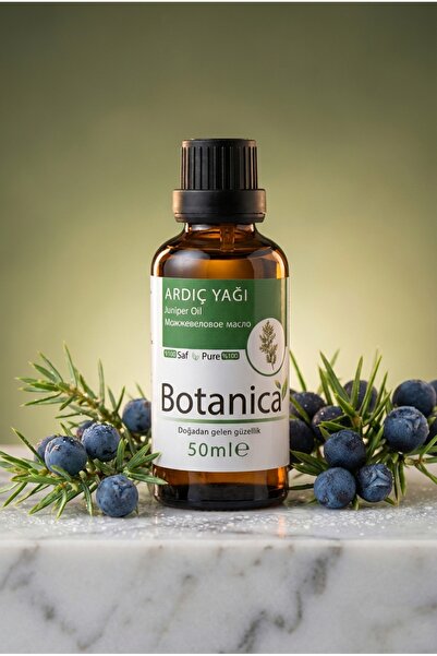 botanica Ardıç Yağı %100 Saf Uçucu Yağ Vücut Masajı Cilt Arındırıcı Juniper O...