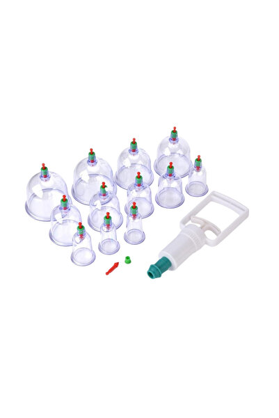 LA PERLA TECH Professional Chinese Acupoint Cupping Therapy Set, Portable Suc...