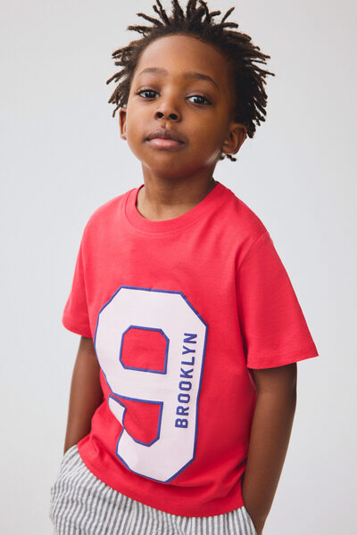 H&M Pamuklu ve Baskılı Tişört