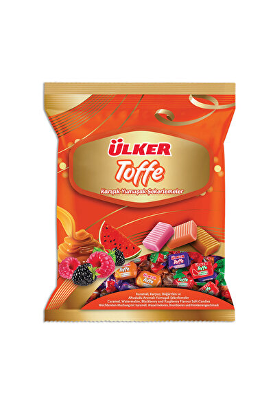 Ülker TOFFE BAYRAMLIK ŞEKER KARIŞIK MEYVE AROMALI ŞEKER 350 GR