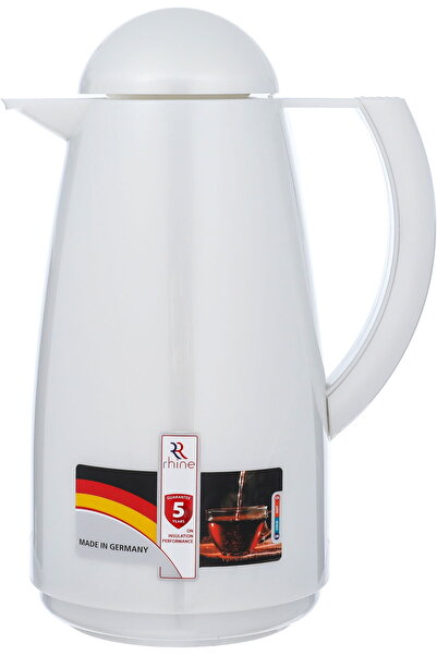 Generic ترمس ألراين ماركوتيك، سعة 1 لتر، وعاء داخلي زجاجي، غلاف خارجي بلاستيك...