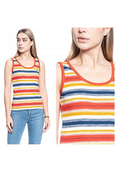 Lee Tricou Dama, Lee, Slim Tank Top, Croi Slim, Fara Inchidere, 58% Bumbac, M...
