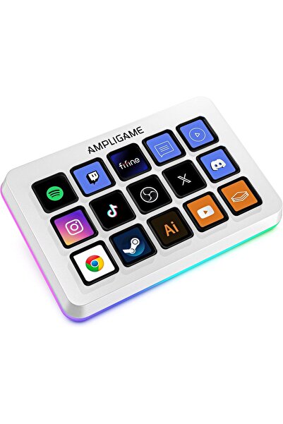 Generic FIFINE AmpliGame Gaming Controller with 15 Shortcuts for OBS Streamin...