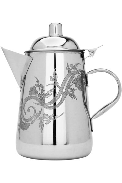 Generic Steel Maxima bucket, 1.2 litre, wood - silver