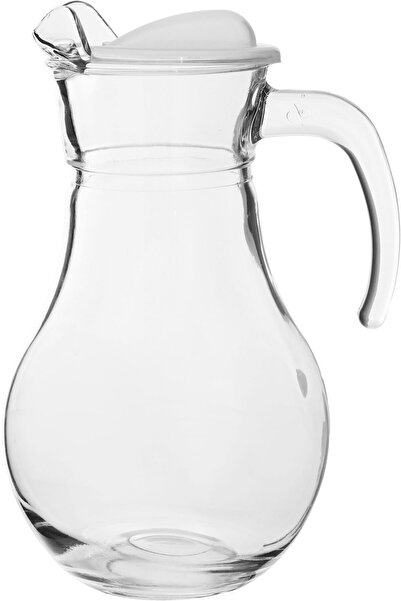 Generic باشاباشي جيك بغطاء زجاجي، 1.8 لتر - شفاف