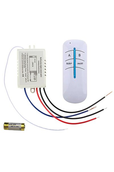 zola Set comutator și telecomandă wireless, cu funcție de comutare, rază de a...