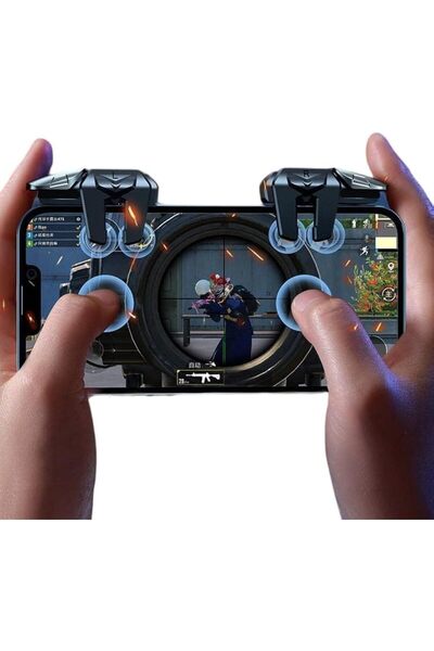 Generic وحدة تحكم PUBG Mobile بستة أزرار، وحدة تحكم ألعاب محمولة للعبة PUBG م...