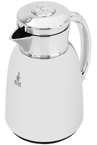 Generic ترمس ياتوق من معرض السيف، سعة 650 مل، وعاء داخلي زجاجي، غلاف خارجي بل...