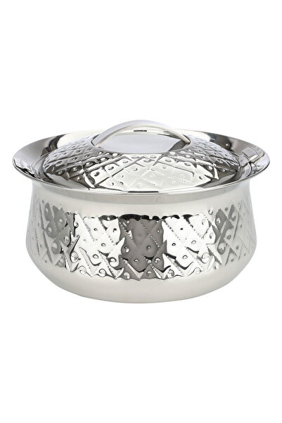 Generic AlSaif Gallery Steel Maxima Food Container, 7.5 Liters - Silver