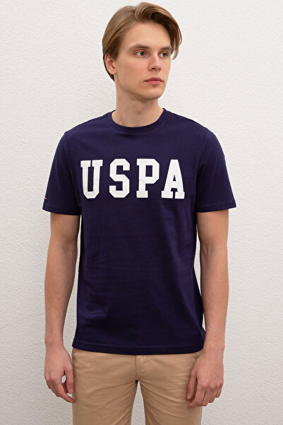 U.S. Polo Assn. Men's Navy Blue Basic T-Shirt 50216452-Vr033