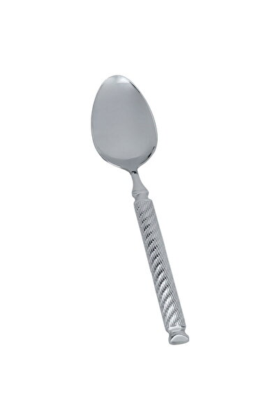 Generic طقم ملاعق من الفولاذ المقاوم للصدأ من معرض السيف، 6 قطع - فضي