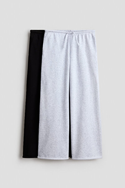 H&M 2'li Geniş Jogger Pantolon
