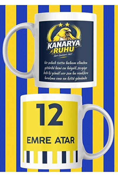 İCY ART REKLAM KİŞİYE ÖZEL TARAFTAR BASKILI KUPA