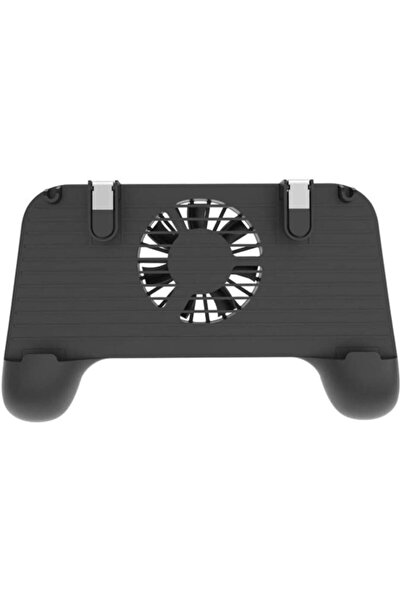 Generic مروحة يحافظ على البرودة ، وحدة تحكم ألعاب ببجي للهواتف، مقبض يدوي، أز...