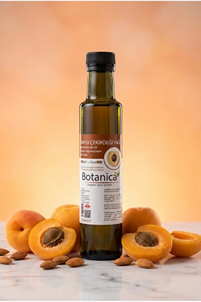 botanica %100 Saf Kayısı Çekirdeği Yağı Vücut Masajı Nemlendirici Doğal Bitki...