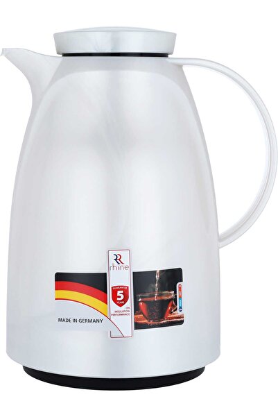 Generic ترمس مرصع بأحجار الراين، سعة 1.5 لتر، مضلّع، غلاف داخلي من الزجاج حرا...