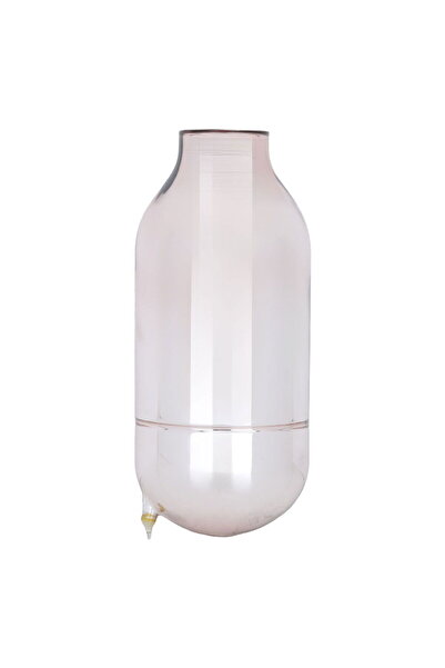 Generic ترمس زجاجي داخلي من معرض السيف، سعة 1 لتر - أبيض