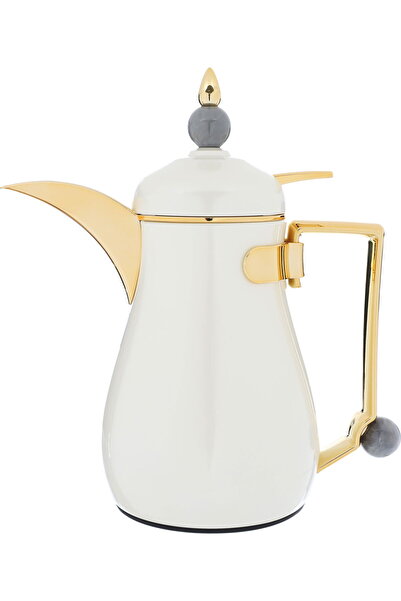 Generic ترمس كريستال من معرض السيف، سعة 0.35 لتر، وعاء داخلي من الزجاج حراري ...