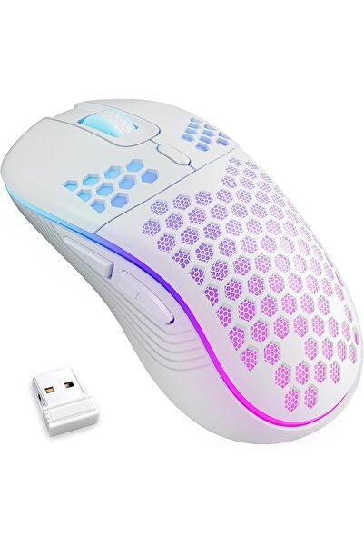 Generic ماوس لاسلكي، ماوس ألعاب لاسلكي، ماوس لاسلكي، ماوس مريح بإضاءة خلفية R...