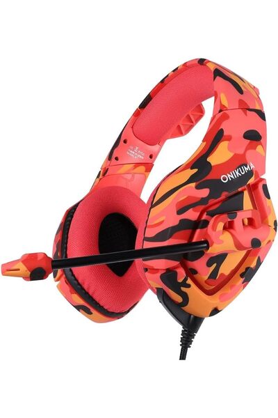 Generic سماعة رأس للألعاب من أونيكوما لأجهزة الكمبيوتر الشخصية، متوافقة مع بل...