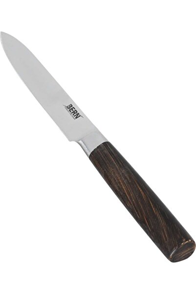 Generic Al Saif Gallery Steel Knife, Wooden Handle, 5 Inch - Brown
