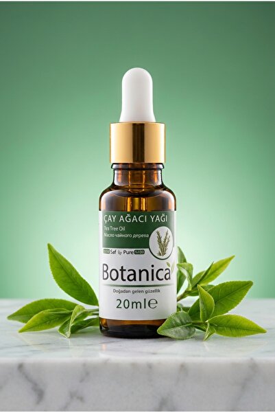 botanica %100 Saf Çay Ağacı Yağı Cilt Arındırıcı Gözenek Sıkılaştırıcı Doğal ...