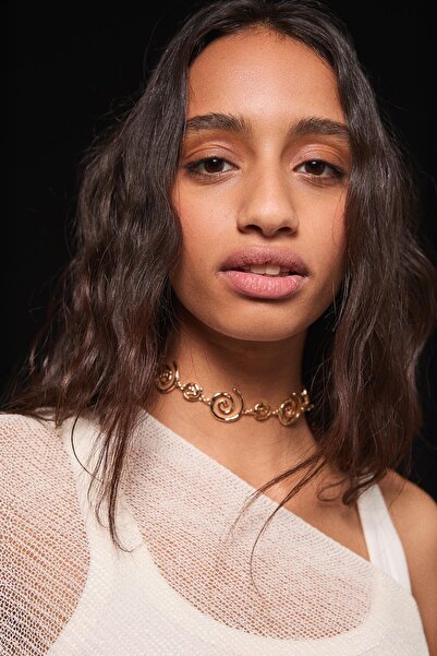 Bershka Spiral choker kolye