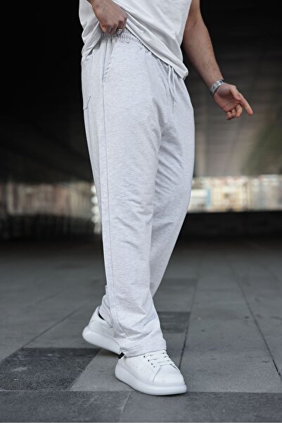 BİRBEYSTORE Men's Bottom Sweatpants with Back Pockets, Elastic Cuffs, Baggy M...