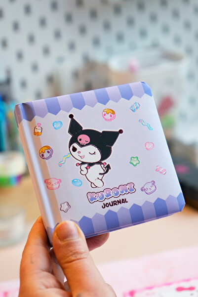 Victoria's Journals Kuromi Mini Square Journal 9X9 cm 192 Pages 100 Gr.