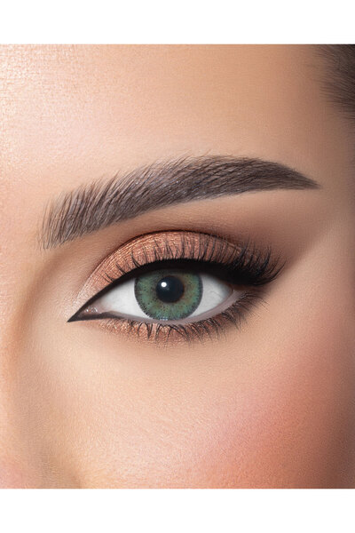 DAHAB عدسات لاصقة ملونة يومية - لوميرير أخضر