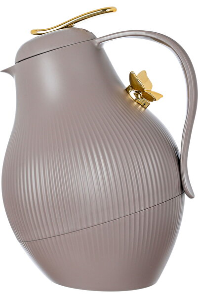 Generic ترمس دورا من معرض السيف، سعة 1.5 لتر، وعاء داخلي من الزجاج حراري ، غل...