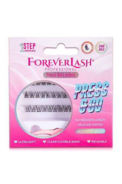 FOREVERLASH Gene false smoc autoadezive Radiance, cu adeziv preaplicat