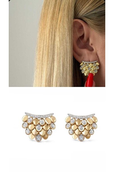 Bubbleatelier Steel Sequin Mix Earrings