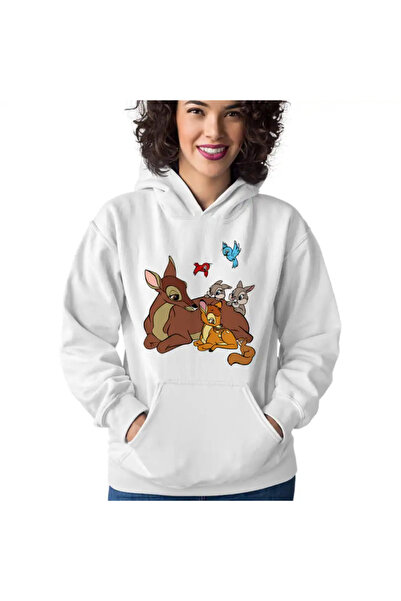 OEM Women's Sweatshirt Bambi Thumper Bunny Deer