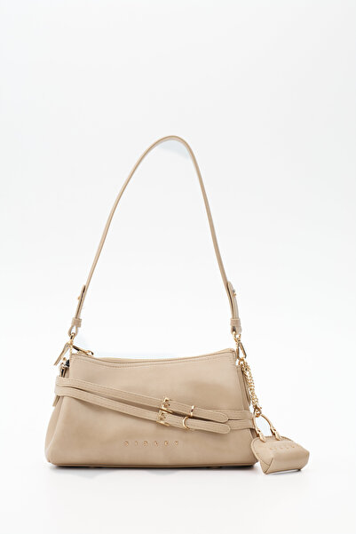 Sisley Women's Shoulder Bag Beige Sly337