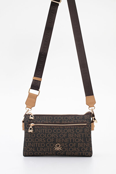 United Colors of Benetton Women's Shoulder Bag Brown-A.Camel Bnt1783