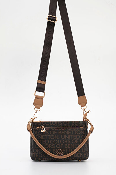 United Colors of Benetton Women's Shoulder Bag Brown-A.Camel Bnt1793