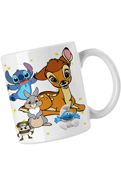 OEM Bambi Stitch Thumper Cute Rabbit Mug