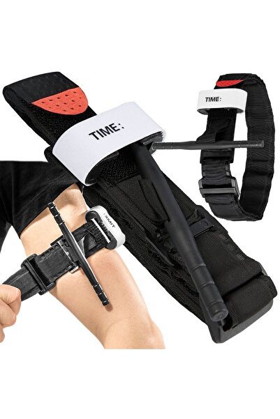 zola Tactical medical tourniquet, velcro fastening, band length 93 cm, black