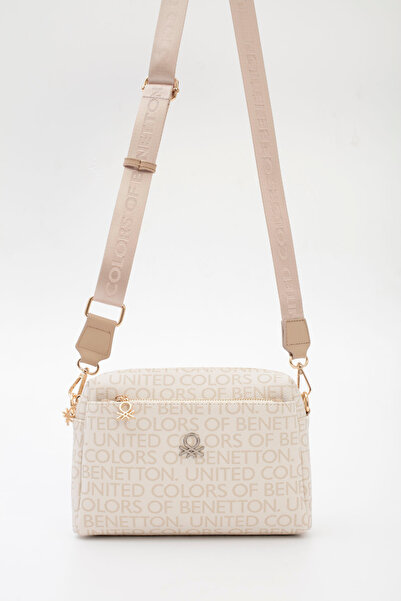 United Colors of Benetton Women's Crossbody Bag Beige Bnt1763