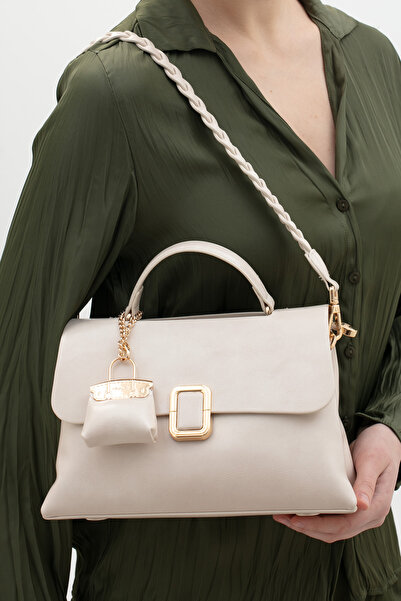 Matthew Cox حقيبة كتف نسائية بيضاء BYN2455