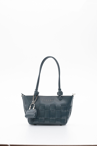 Sisley Women's Shoulder Bag Dark Blue Sly356