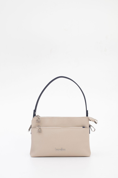 United Colors of Benetton Women's Arm Bag Stone-Lacquered Bnt1846